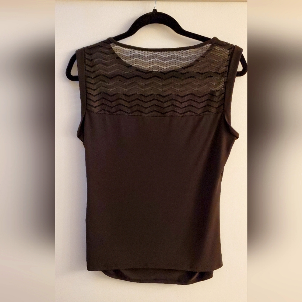 Black Sleeveless Top